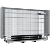 SET | with 15 construction fences and accessories | on Twinpallet | Mobile fence ,,Light